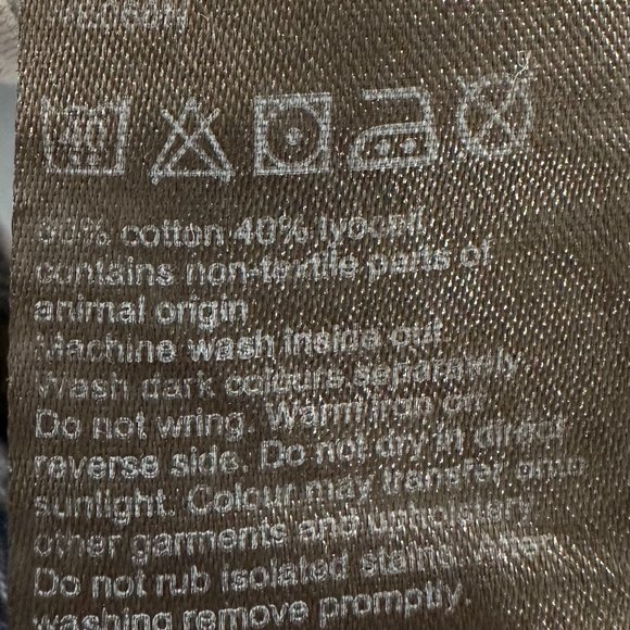 Women's AllSaints Alana Boy Jeans‎ Medium Wash Distressed Size 24 - Picture 6 of 6